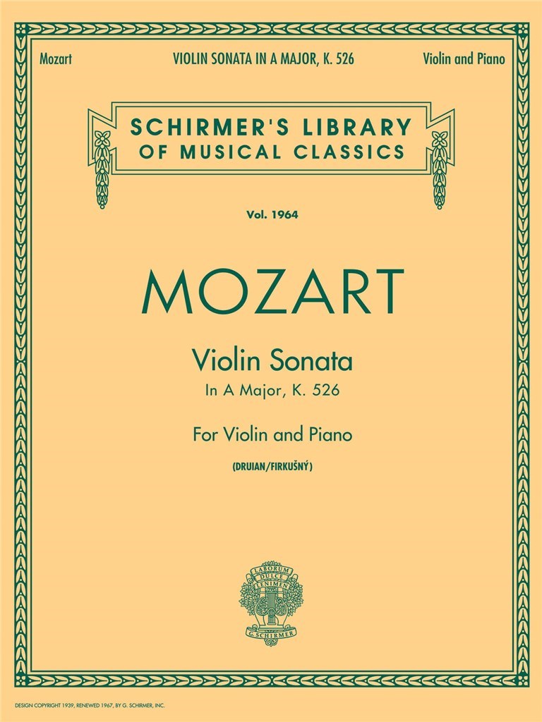 Sonata in A, K.526